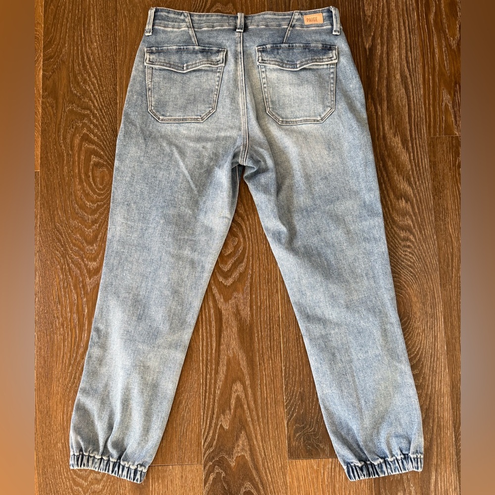 PAIGE Mayslie Denim Joggers SZ 29 - Picture 7 of 8